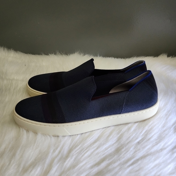 *NWOB* Rothy's The Sneaker in Midnight Stripe - Picture 4 of 8